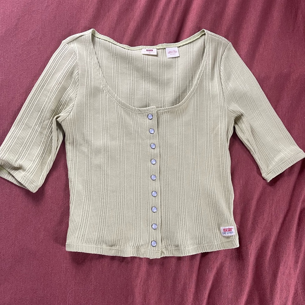 Green Levi shirt